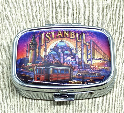 İstanbul Temalı İlaç Kutusu Alk4369