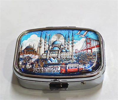 İstanbul Temalı İlaç Kutusu Alk4370