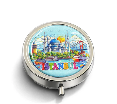 İstanbul Temalı İlaç Kutusu Alk4373