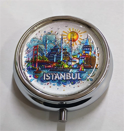 İstanbul Temalı İlaç Kutusu Alk4376