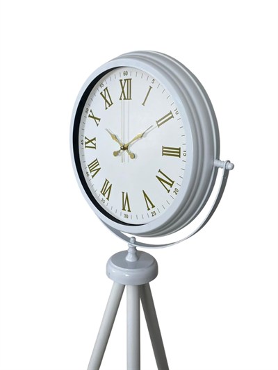 Ivory Beyaz Tripod Ayaklı Saat