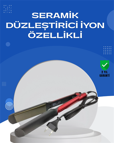 Iyon Teknolojili Düzleştirici – Düzleştirici ve Dalga Yapma Özellikli