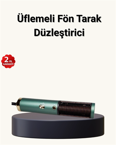 İyon Teknolojili Seramik Saç Düzleştirici – Eşit Isı Dağılımı