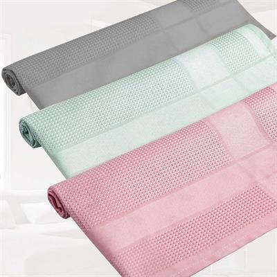 İz Bırakmayan Mikrofiber Temizlik Bezi 3'lü Set Cam ve Ayna Silme Toz Alma Temizlik Bezi (3936)