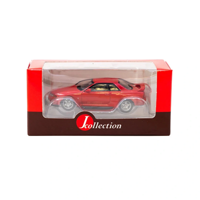 J Collection 1/64 Nissan Skyline GT-R (BNR32) Red