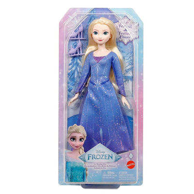 JBG53 Disney Karlar Ülkesi Buz Pateni Temalı Elsa Bebek