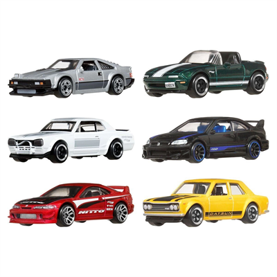 JBY77 Hot Wheels Japon Temalı Çoklu Arabalar