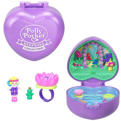 JCB24 Polly Pocket Yüzük Kutusu Oyun Seti