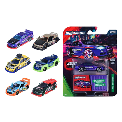 JDM Legends Deluxe Cars 6 Asorti