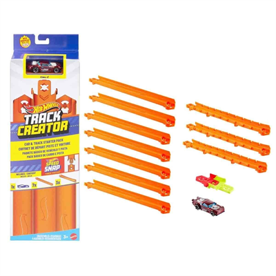 JDW43 Hot Wheels Araba ve Pist Başlangıç Paketi
