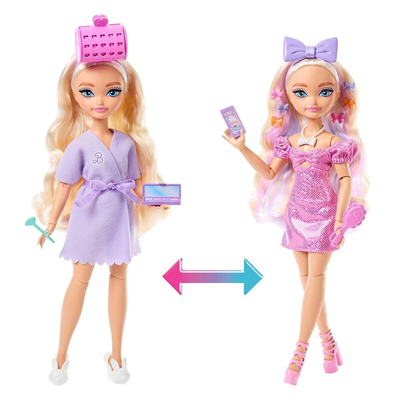 JGG38 Bebek Dream Besties Malibu ile Akşam Eğlencesine Hazırlanma