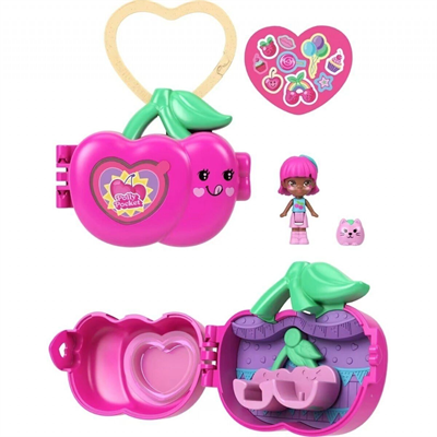 JKC86 Polly Pocket - Meyve Temalı Sürpriz Set
