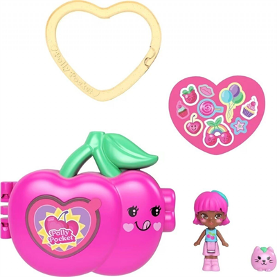 JKC86 Polly Pocket - Meyve Temalı Sürpriz Set