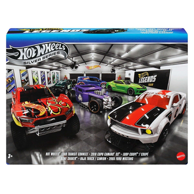 JLB24 Hot Wheels Legends 6lı Araç Paketi 1:64
