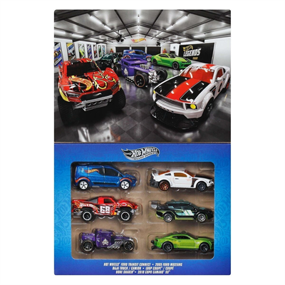 JLB24 Hot Wheels Legends 6lı Araç Paketi 1:64