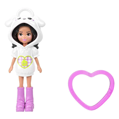 JMN38 Polly Pocket Kapüşonlu Bebekler
