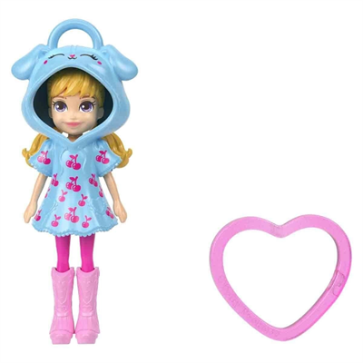 JMN38 Polly Pocket Kapüşonlu Bebekler