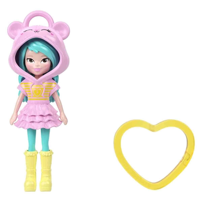 JMN38 Polly Pocket Kapüşonlu Bebekler
