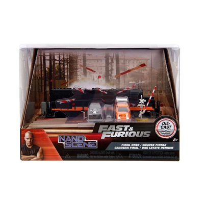 Jada Fast . Furious Nano Train Scene Diorama