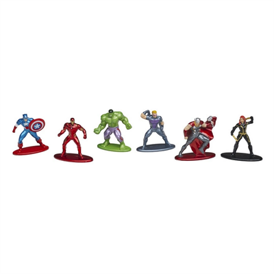 Jada Marvel Avengers Nano 6lı Diorama Figür Paketi