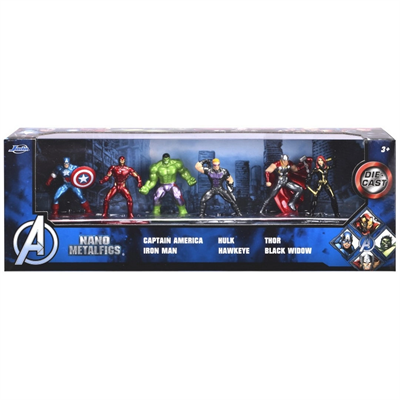 Jada Marvel Avengers Nano 6lı Diorama Figür Paketi
