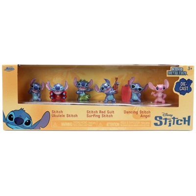 Jada Stitch Nano 6lı Diorama Figür Paketi