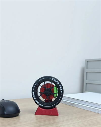 Jant Tasarımlı Masa Üstü Ofis Dekoru Spor Tasarım Aksesuar