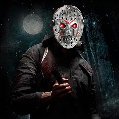 Jason Maskesi Hannibal Maskesi Metal Gümüş Renk 20x25 cm (3936)