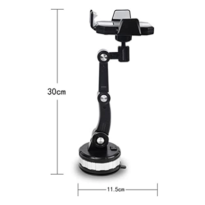 Jel Vantuzlu Cama Takılabilen Güçlü 360 Derece Dönebilen Ayarlanabilir Araç Içi Vantuzlu Telefon Tutucu Bx40
