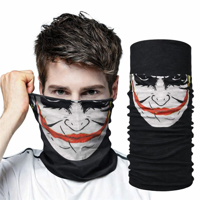Joker Desenli Çok Amaçlı Buff – Yüz, Boyun Ve Bandana Maskesi 5 No Bx40