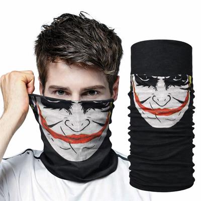 Joker Desenli Çok Amaçlı Buff – Yüz, Boyun ve Bandana Maskesi 5 No (3936)