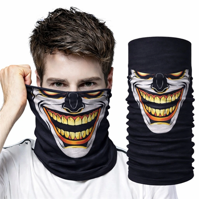 Joker Gülüşlü Baf Maske – Çok Amaçlı Boyunluk Bandana 3 No