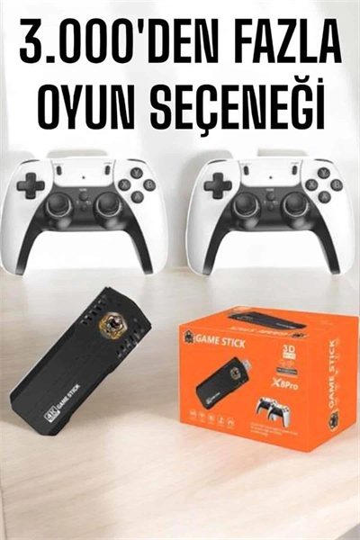 Joystick Çift Kollu Oyun Kolu Retro Oyun Yüksek Çözünürlüklü 3D Game Yeni Nesil