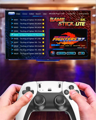 Joystick Çift Kollu Oyun Kolu Retro Oyun Yüksek Çözünürlüklü 3D Game