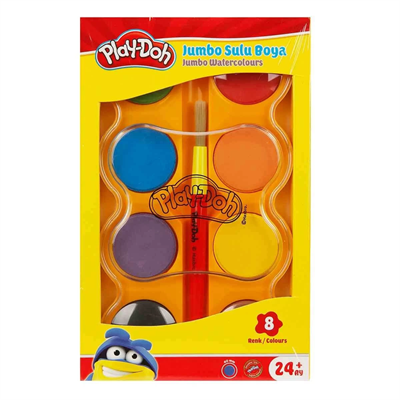 Jumbo Sulu Boya 8 Renk