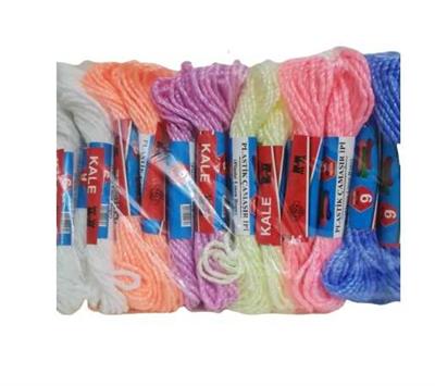 KALE Plastik Çamaşır ipi 8 Metre 24 Adet (3936)