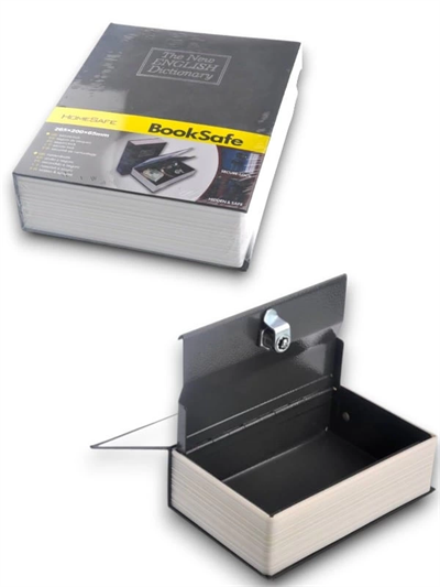 KİTAP GÖRÜNÜMLÜ KASA