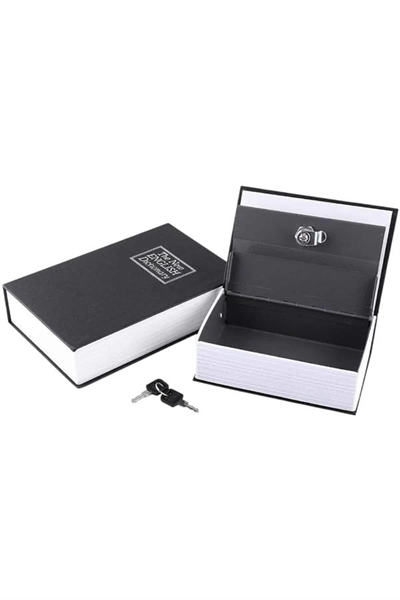 KİTAP GÖRÜNÜMLÜ KASA