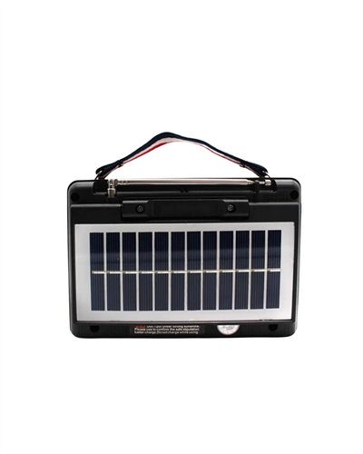 KTF-1428 Solar Enerjiyle Şarj Olabilen Bluetooth Nostalji Hoparlör – Taşınabilir, Güçlü Ses, MP3 Okuyucu