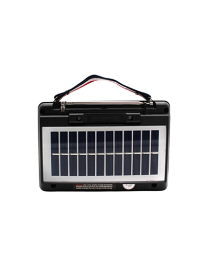 KTF-1428 Taşınabilir Güneş Enerjili Bluetooth Radyo Hoparlör – Şarjlı, Radyo, MP3, AUX Girişli