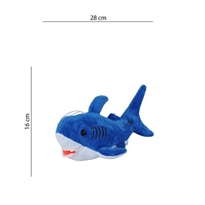 KZL-1811201 Kızılkaya, Müzikli Peluş Köpek Balığı