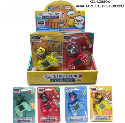 KZL-LZ8804 ANAHTARLIK TETRIS  - 1 ADET FİYATIDIR