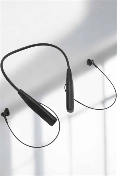 Kablolu Boyun Askılı Dijital Göstergeli Bluetooth Kulaklığı 60 Saat