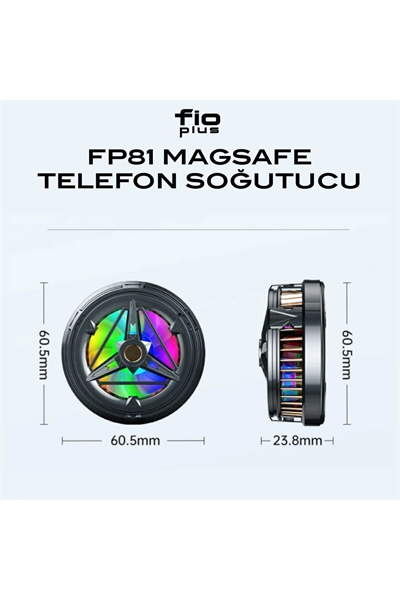 Kablolu Telefon Soğutucu Fan ve Alüminyum Radyatör ile Mobil Oyun Performansı İçin Soğutma Aksesuarı
