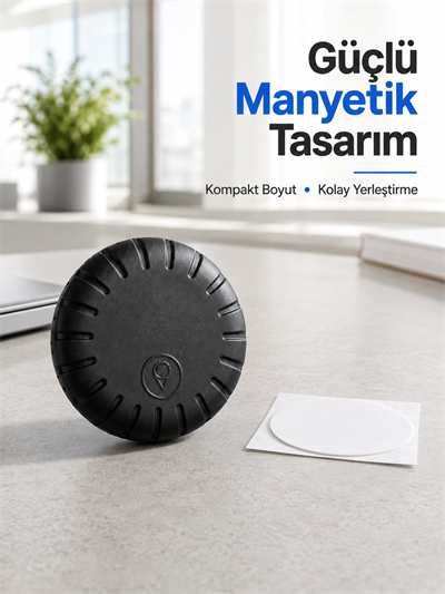 Kablosuz Akıllı Konum Takip Cihazı Android ve iPhone Uyumlu Mini GPS Bulucu