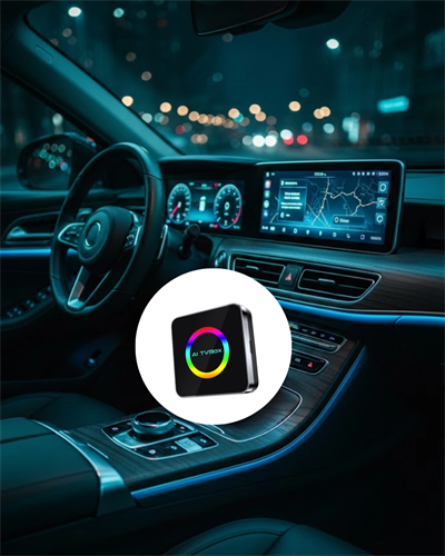 Kablosuz Android Auto CarPlay Destekli Araç Multimedya Adaptörü