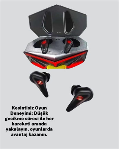Kablosuz Bluetooth Gaming Kulaklık Suya Dayanıklı