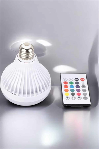 Kablosuz Bluetooth Hoparlör Led Lamba