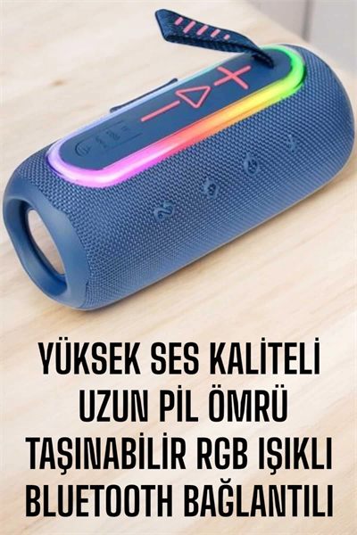 Kablosuz Bluetooth Hoparlör Uzun Pil Ömrü Taşınabilir