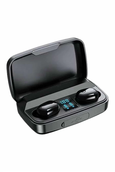 Kablosuz Bluetooth Kulaklık Android ve İOS Uyumlu Led Göstergeli Powerbankli